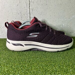 Skechers Go Walk Arch Fit Unify Purple 124403 Sneakers Shoes Women’s 9